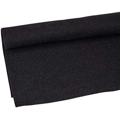 Absolute C10BK 10-Feet Long/4-Feet Wide Black Carpet for Speaker Sub Box Carpet rv Truck Car Trunk Liner - Thumbnail 2