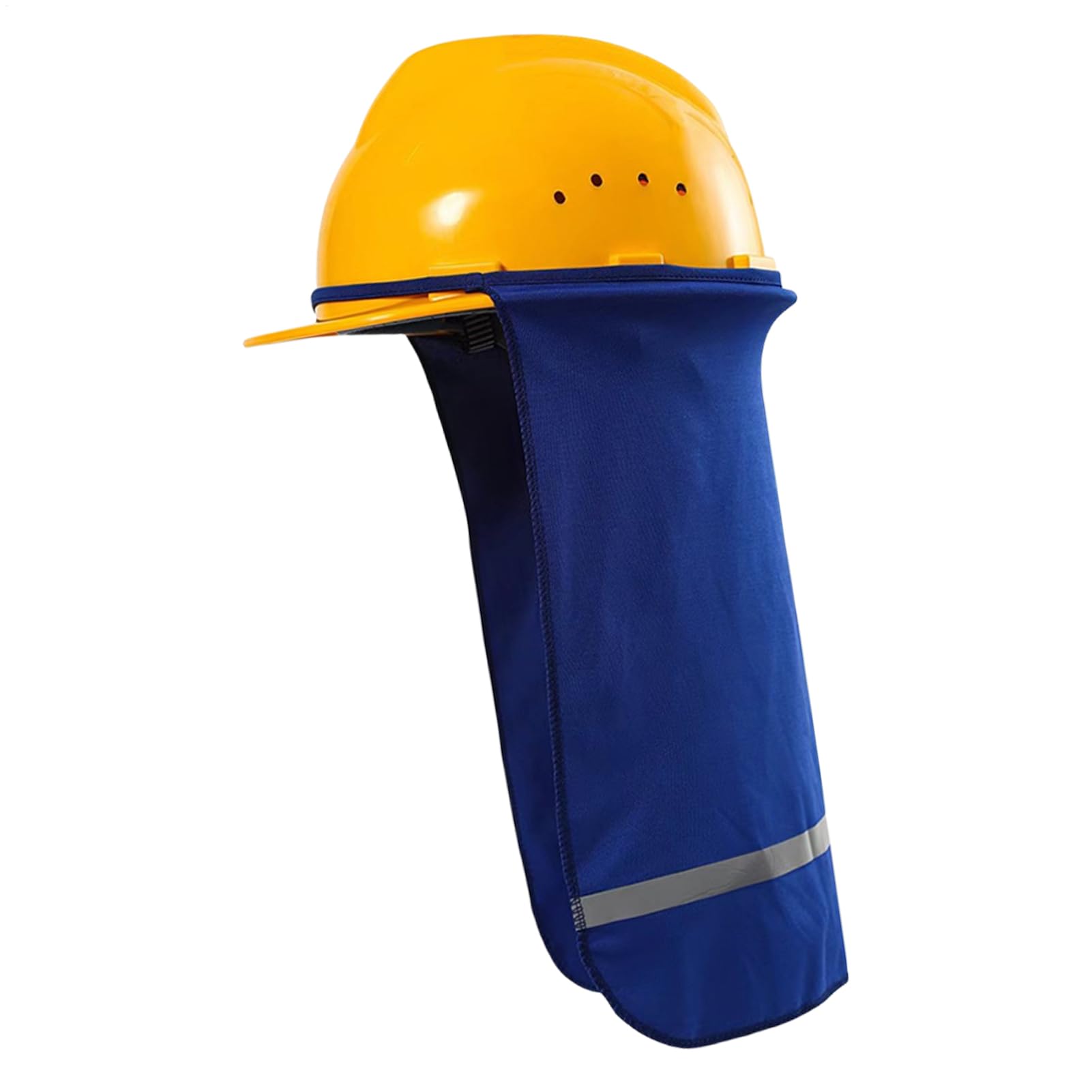 Hardhat Neck Shade - Sicherheitshelm Sonnenschutz | Mesh Neck -Schatten Hoher Sicht, Atmungsaktivem Nackenschutz Mit Haltbarkeit, Sonnenschutz -Hutschatten Für Sommerarbeiten, Dach, Landwirtschaftlich