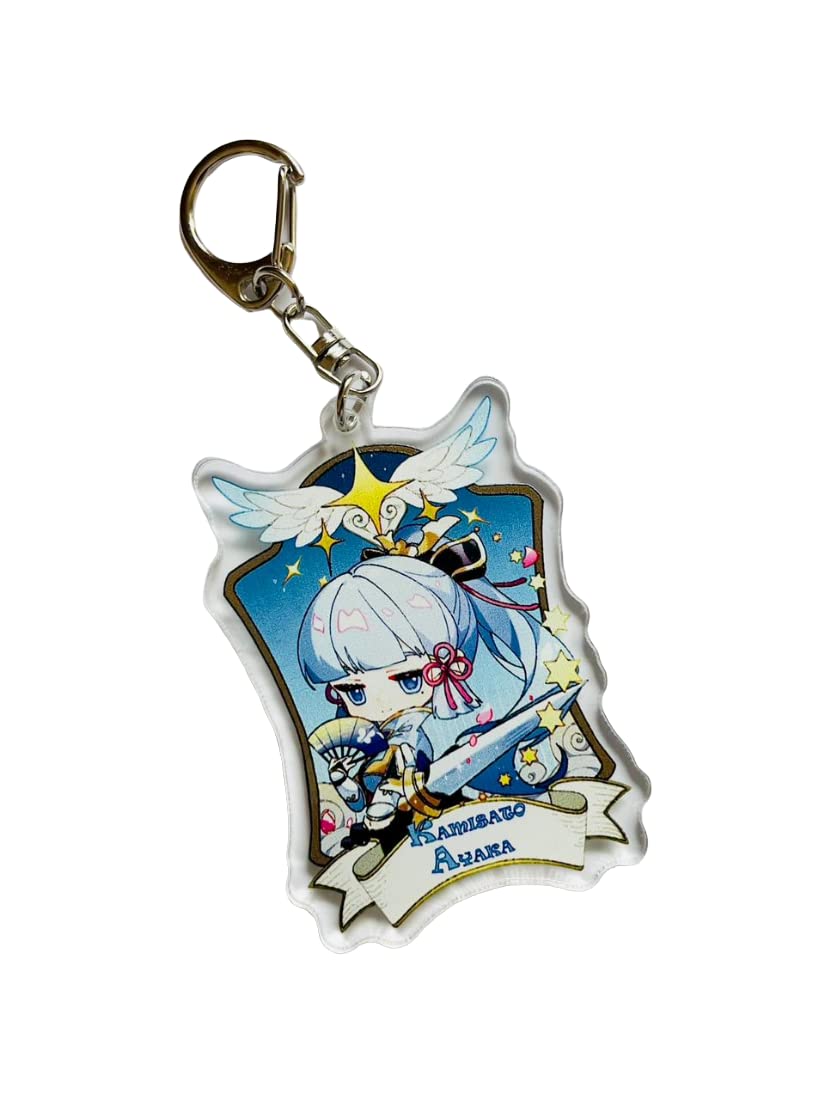 Genshin Impact Keychain Medals cute collection