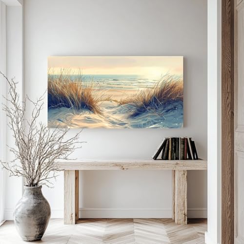 Impression sur toile océan vagues tableau décoratif maison chic - 6