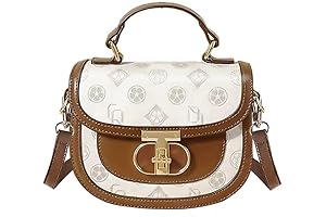 Monogram Desire: Saddle Purse Crossbody Handbag