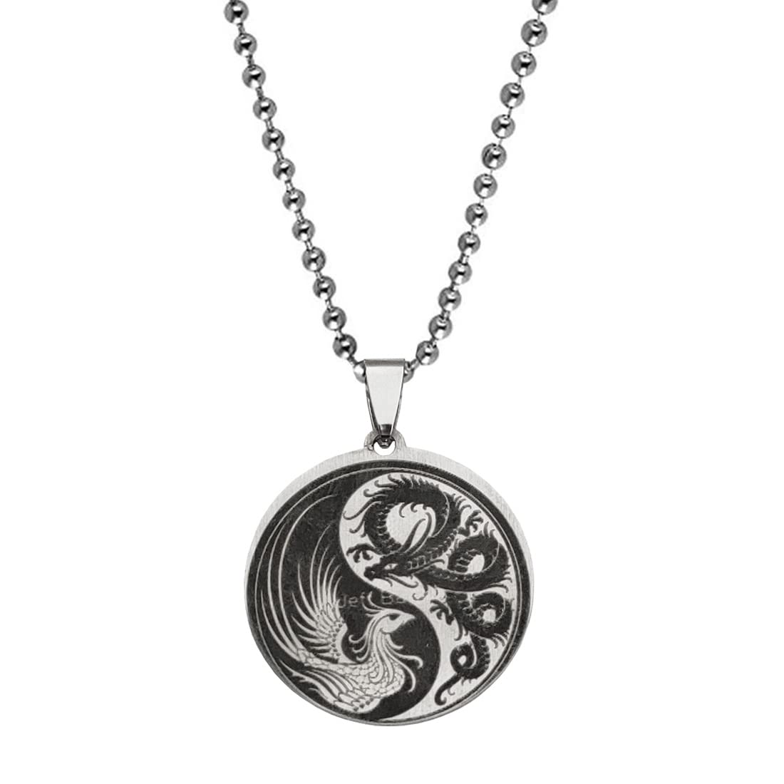 See full amazon price history chart for M Men Style Yin Yang Dragon And Snake SymbolSilver Stainless Steel Pendant Necklace Chain For Men And Women SPn2022434 M Men Style Yin Yang Dragon And Snake SymbolSilver Stainless Steel Pendant Necklace Chain For Men And Women SPn2022434 (B0B4P4DQKV) Amazon Price History, Amazon Price Tracker