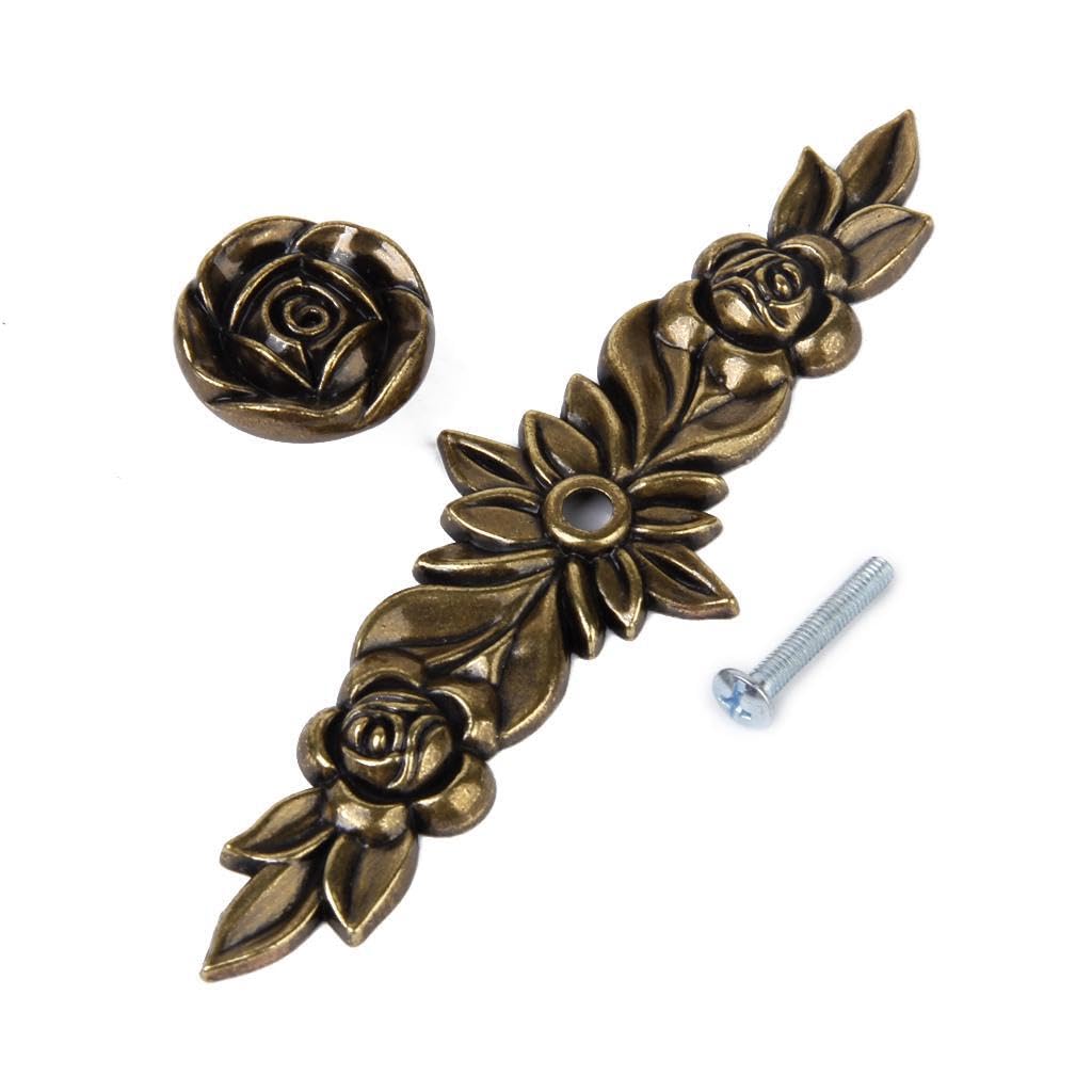 Pixzcsa Artistic Cupboard Cabinet Wardrobe Handle Pull Features Stunning Details For Eye Catching Displays Bookcase Drawer Door Pull Handle Dresser Drawer