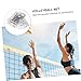 Toyvian Portable Volleyball Net for Pool Heavy Duty Design with Enhanced Stability for Outdoor Training Backyard Games Durable Construction Regulation for Competitive Play