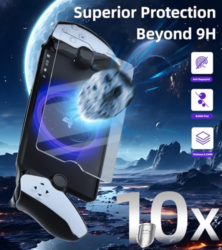 3-in-1 Accessoris Kit Compatible with PlayStation Portal, EVA Carrying Case for PS Portal with Silicone TPU&Hard PC Clear Protective Cover