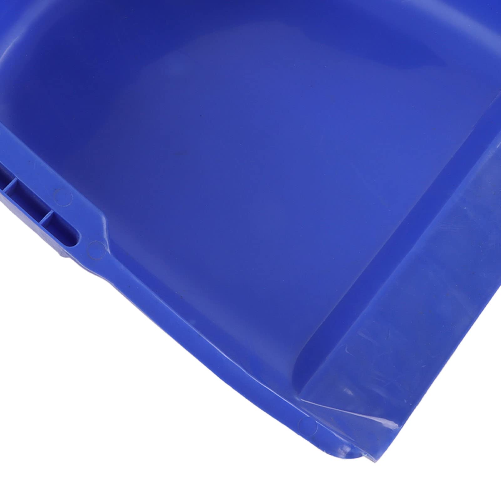 FTVOGUE Recogedor Resistente, Material Plástico, Pala de Gran Capacidad, Diseño de Doble para Facilidad de Uso, Ideal para Cosecha de Cultivos y Limpieza Industrial (Blue)