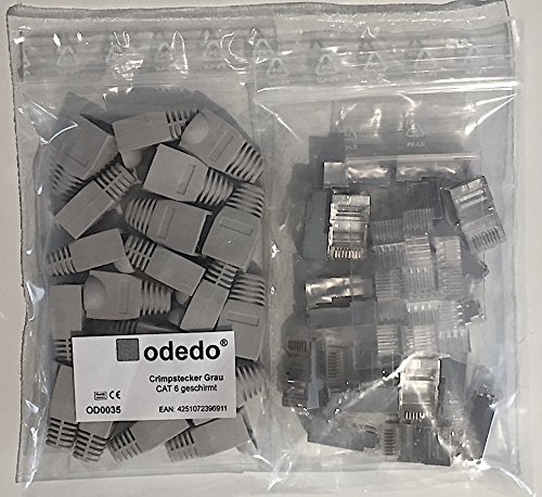RJ45 anti-knik tule Cat6 (grijs) 10 stuks – rj2