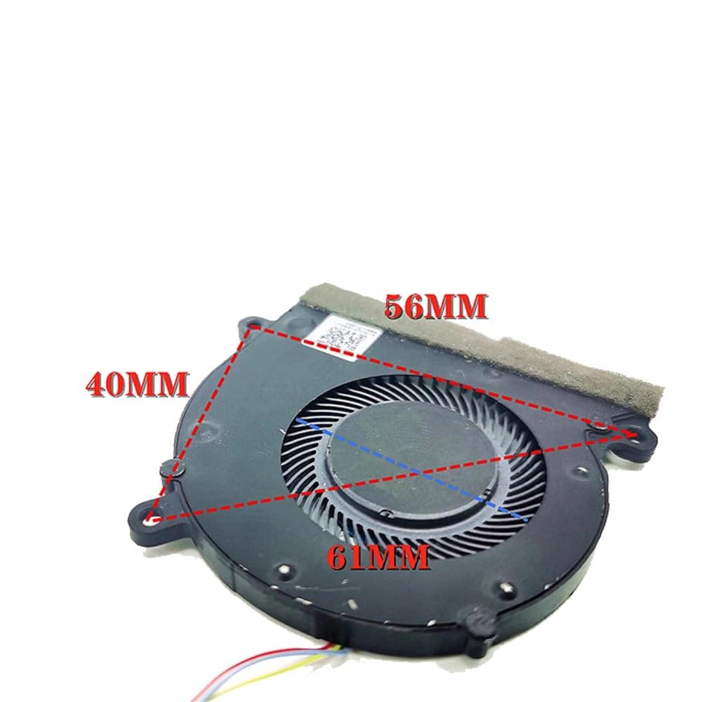 Ventola di Raffreddamento CPU EG50040S1 CG60 S9A per Hua/Wei Matebook 13 WRT-W19 W29 HN-W19R, radiatore di Raffreddamento, Nuovo SOLHQ23300013000(1pcs Fan)