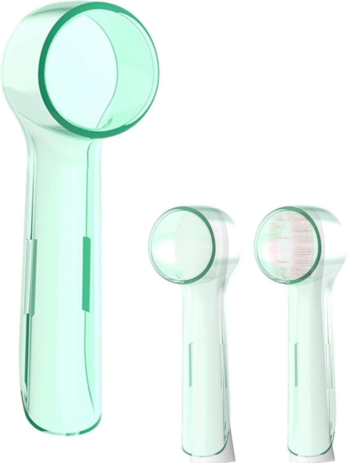 Green Electric Toothbrush Coverr, Protective Hygienic Coverr for Travelling Portable Dustproof Toothbrush Cap