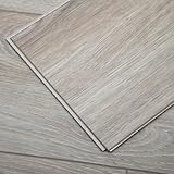 Diflart Waterproof SPC Flooring Click Lock, 48x6 Inch, 5mm Rigid Core Luxury Vinyl Plank, Cantha Oak Wood Look Floor Tiles for Kitchen, Basement, Bathroom, Bedroom