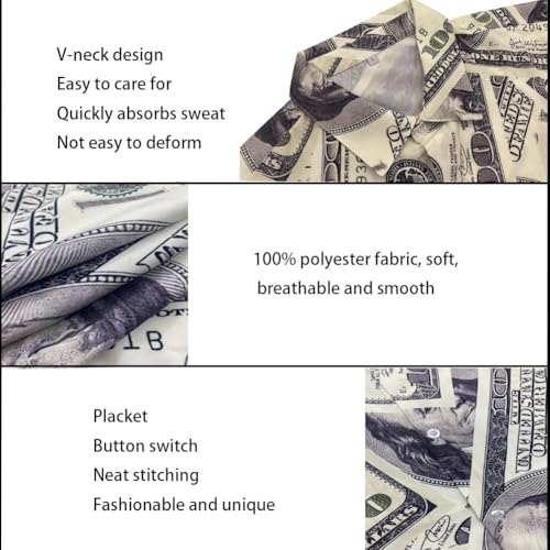 Men's 2 Piece Tracksuit Hawaiian Shirt Shorts Button Down Shirt and Shorts Sets with Bucket Hats2