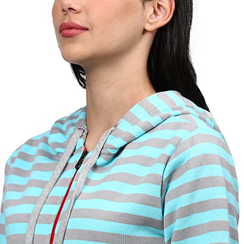 Image of Campus Sutra Women's Cotton Crew Neck Sweatshirt