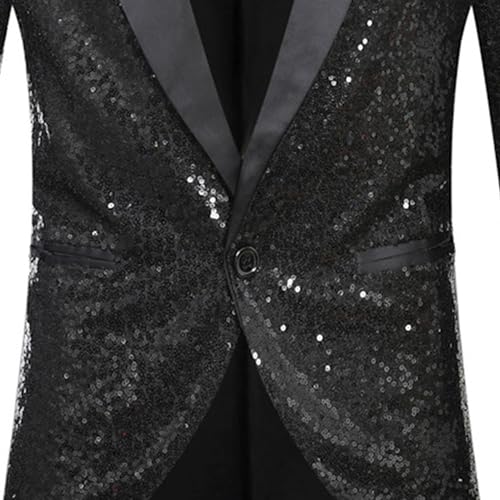 Maiyifu-GJ Mens Sequin Tailcoat Swallowtail Suit Jacket Party Show Tux Dress Coat4