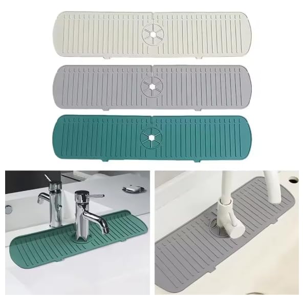 Silicone Splash Guards (Beige, Large)