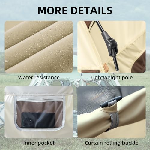 Carpa para camping impermeable para 2 personas miniatura 6