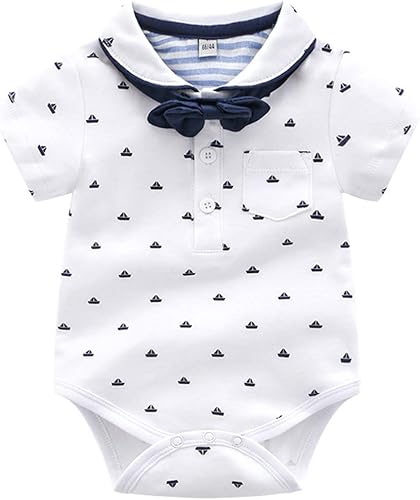 Miniatura 2 de Conjunto de pantalones cortos azules para bebé, trajes formales para bebés