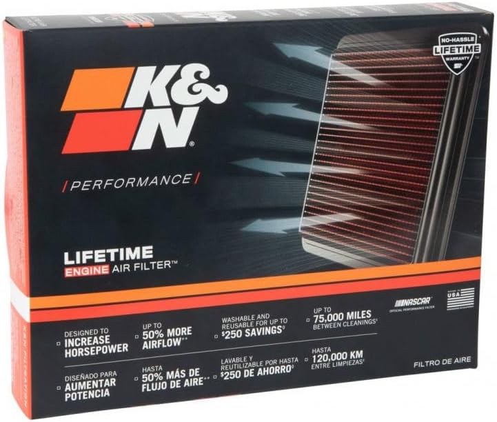 K&N Engine Air Filter: High Performance, Premium, Powersport Air Filter: Fits 2004-2013 APRILIA (RSV 1000 R, RSV 1000 R Factory, Tuono 1000 R, Tuono 1000 R Factory, RSV Mille) AL-1004