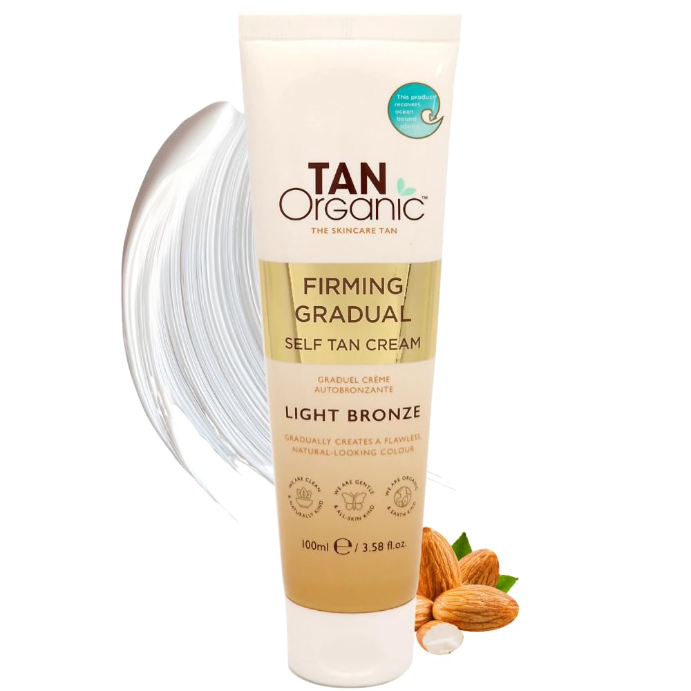TanOrganic Crema autobronceadora gradual reafirmante de 100 ml