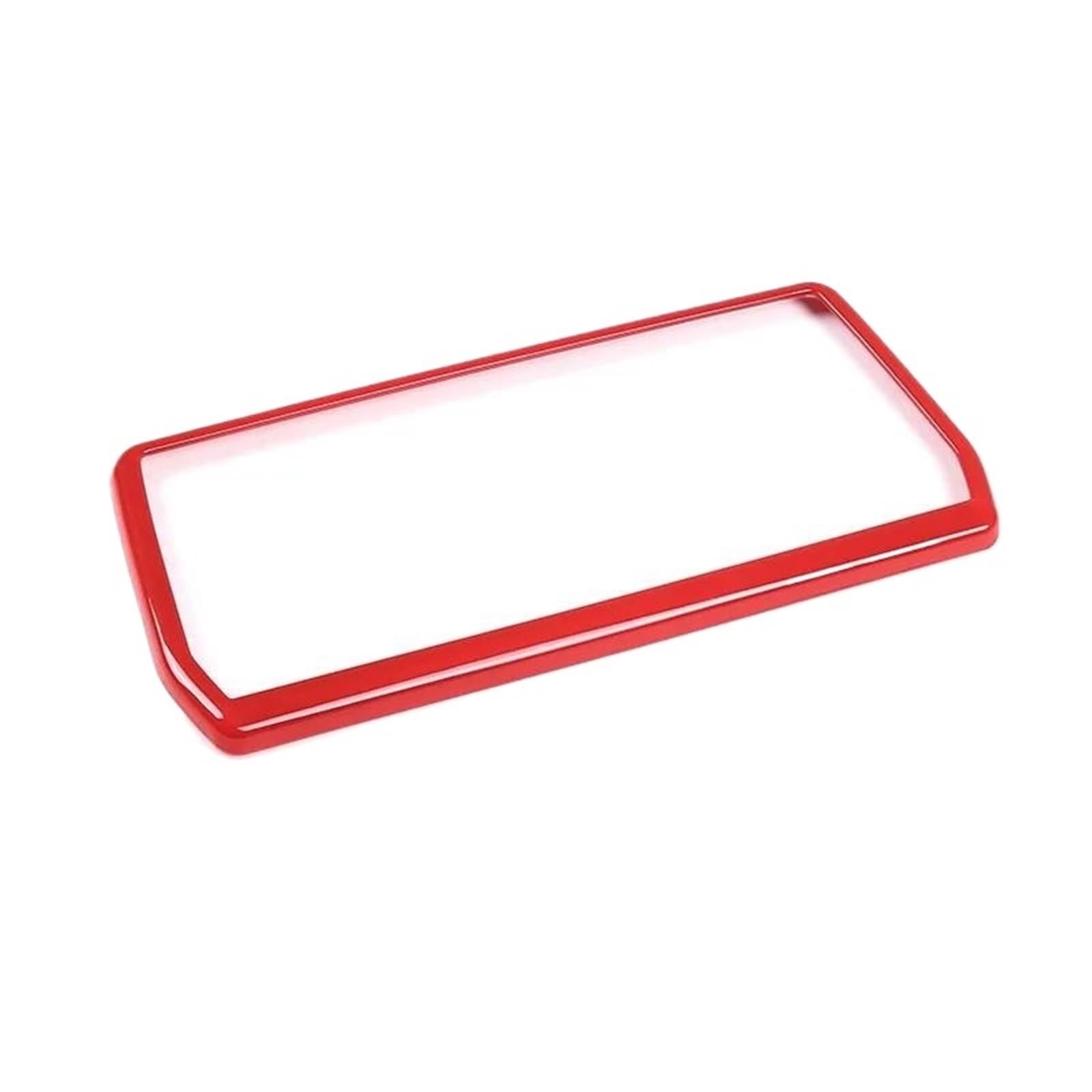 Car Navigation Frame Cover Trim Sticker Accessories for Toyota GR for Supra MK5 A90 2019-2023 WEFOLCC(Red)