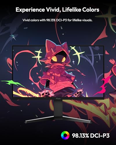 Image of Pixio PX279 Prime Neo 27 inch 240Hz Refresh Rate FHD 1080p Resolution Fast IPS Panel 1ms GTG Response Time Gaming Monitor with Adaptive Sync and Fully Adjustable Stand