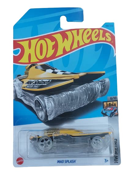 Hot Wheels Mad Splash 6/10 HW Metro 168/250 DIE CAST CAR 1:64 Scale New  Edition 2023