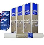 Wacolit-Set 12 Rollen 225m² Erfurt Variovlies ECO 150 inkl. 6x Vlieskleber Ecovlies Glattvlies Renoviervlies