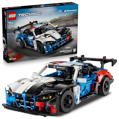 Image of LEGO Technic BMW M4 GT3 EVO Race Car - Model Kit - Building Set with Steering and Engine - 42226
