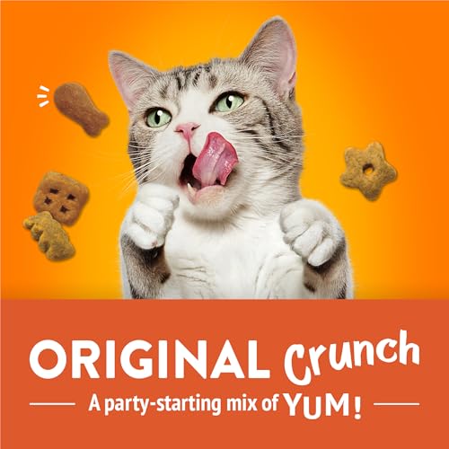 Purina Friskies Cat Treats, Party Mix Original Crunch - 30 oz. Pouch - Image 3