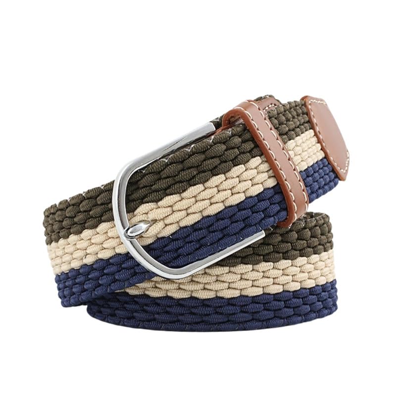 Versatile Braided Belt for Women and Men | Casual Pin Buckle Adjustable Fashion Waist Belt-image-25