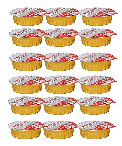 KS-Direkt Tarro de pasta de combustible de seguridad, 80 g, para fondue, raclette, calentador de alimentos (18 x 80 g)