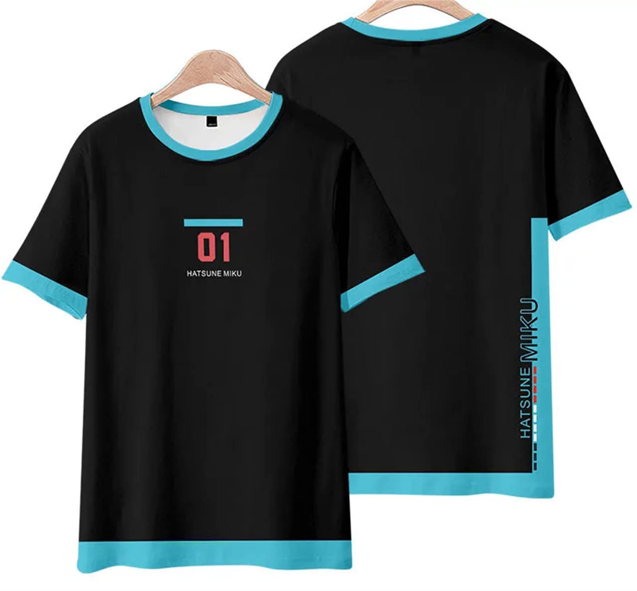 初音ミク　Tシャツ　半袖 初音ミク V4X Tシャツ 半袖 Lサイズ ホワイト