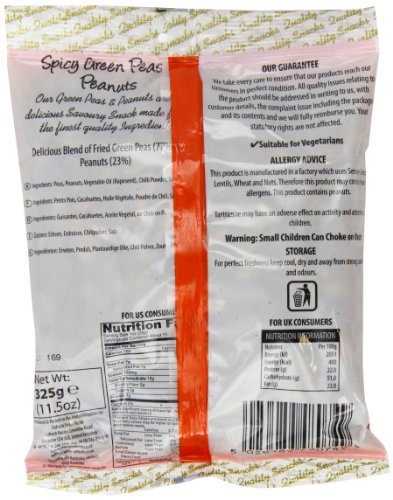 Cofresh Pittige groene erwten en pinda's 325 g (Pack van 6) - Image 3