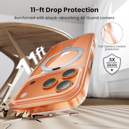 Coque iPhone 17 Pro Max MagSafe protège objectif et écran contre les chutes