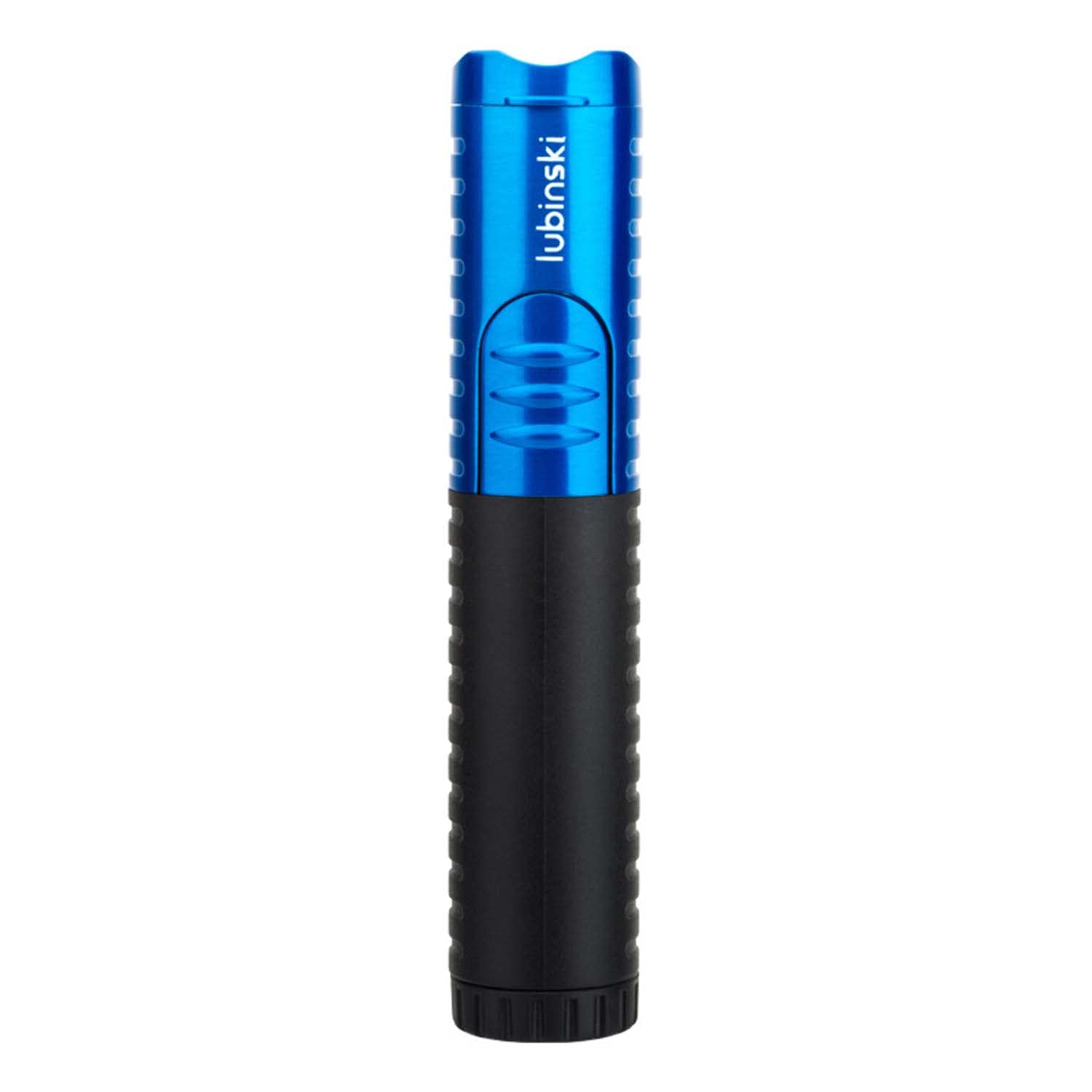 Cigarro Encendedor Portátil Titular de Cigarros Superior Soplete de Butano Llama de Chorro Potente Ajustable a Prueba de Viento Recargable Humidor Tamaño (Gasolina No Incluida)