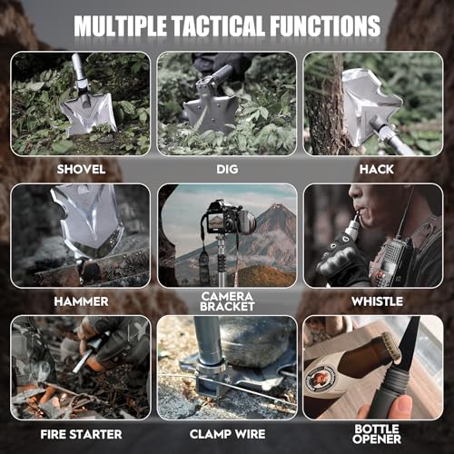 Zune-Lotoo-Camping-Shovel-Multitool-Ultimate-15-in-1-Survival-Shovel-Military-Grade-High-Carbon-Steel-Tactical-Shovel-Folding-Tool-for-Outdoor-Hiking-Backpacking-Emergency-Gear-with-Carrying-Pouch