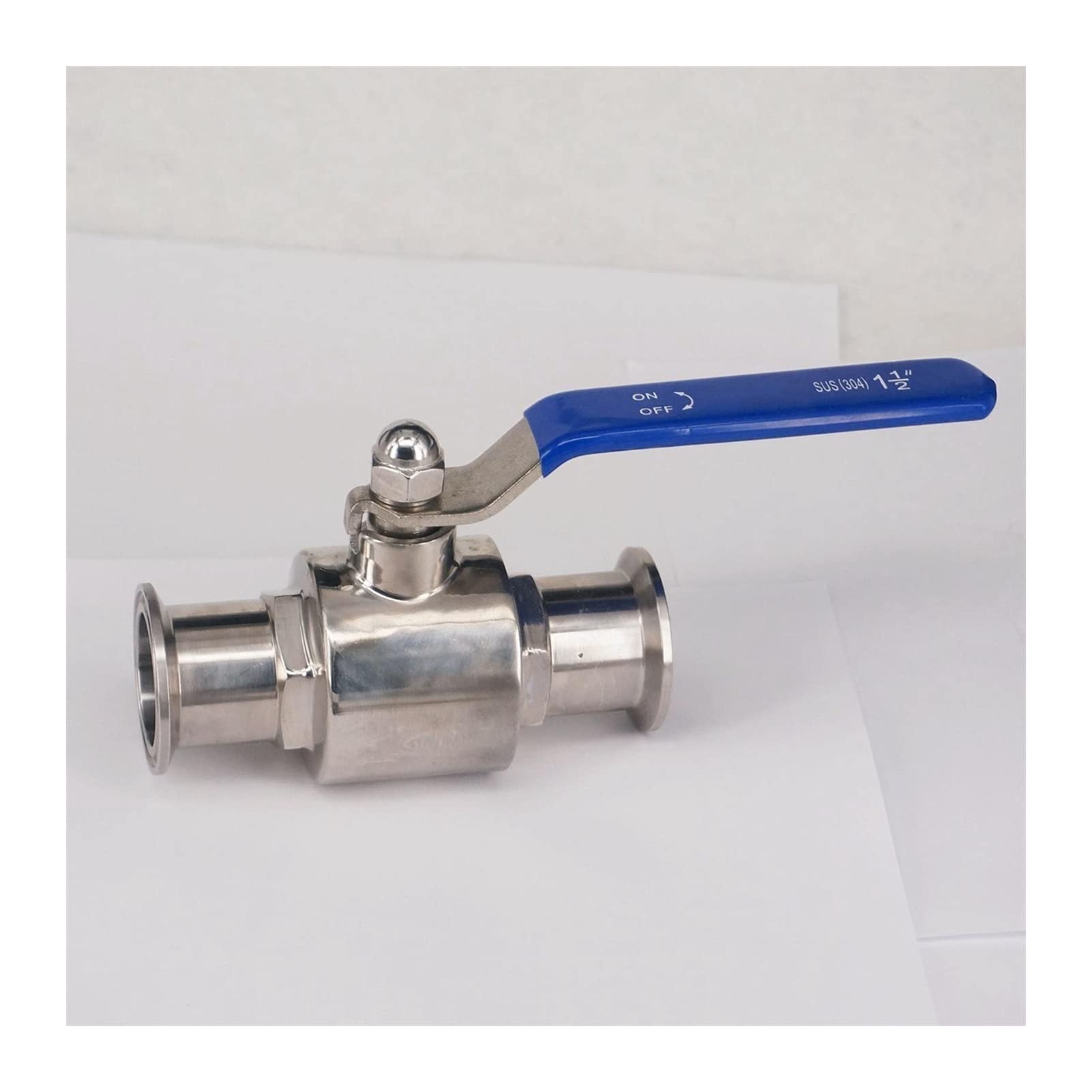 VSPPJYFG 1-1/2inch 38mm SS304 Stainless Steel Ball Valve 1.5inch Tri Clamp Ferrule Type