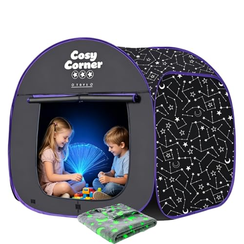 Sensory Tent with Fiber Optic Lamp