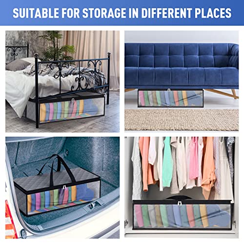 image for Fixwal 2 Pack Hat Storage Bag for Baseball, Caps Hat Organizer Case Ha