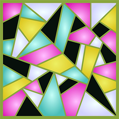 Stencil geometrico - 25,5 x 25,5 cm (M) - Stencil