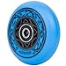 AOWISH 76mm 90a Ripsurf Wheels w/Bearings ABEC-9 for RipStik DLX Caster Board, Deluxe Junior Skateboard, 2 Wheel Pivoting Skateboard, Caster Board Skateboard (Set of 2) (Blue)