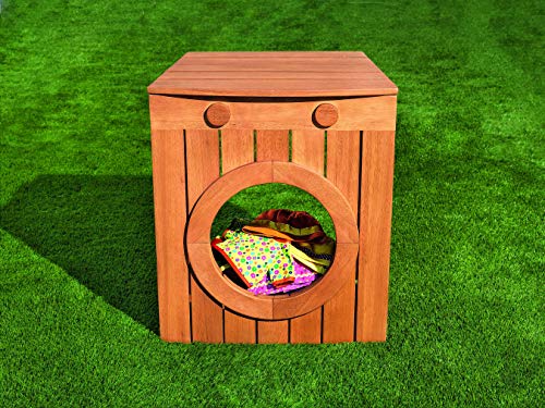 Machine à laver extérieure pour enfants : accessoire de maison de jeux - 5