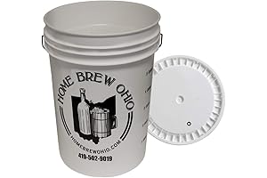 Fermentation Bucket with Lid - Food Grade BPA Free Bucket For Beer...