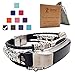 Smatiful Uhr Armband Zubehör für Damen und Herren, Verstellbar Leder Ersatz Sport Watch Band for Fitbit Alta & Alta HR, Schwarz