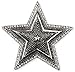 Produktbild styleBREAKER Stern Magnet Schmuck Anhänger mit Strass, für Schals, Tücher oder Ponchos, Brosche Damen 05050059, Farbe:Silber