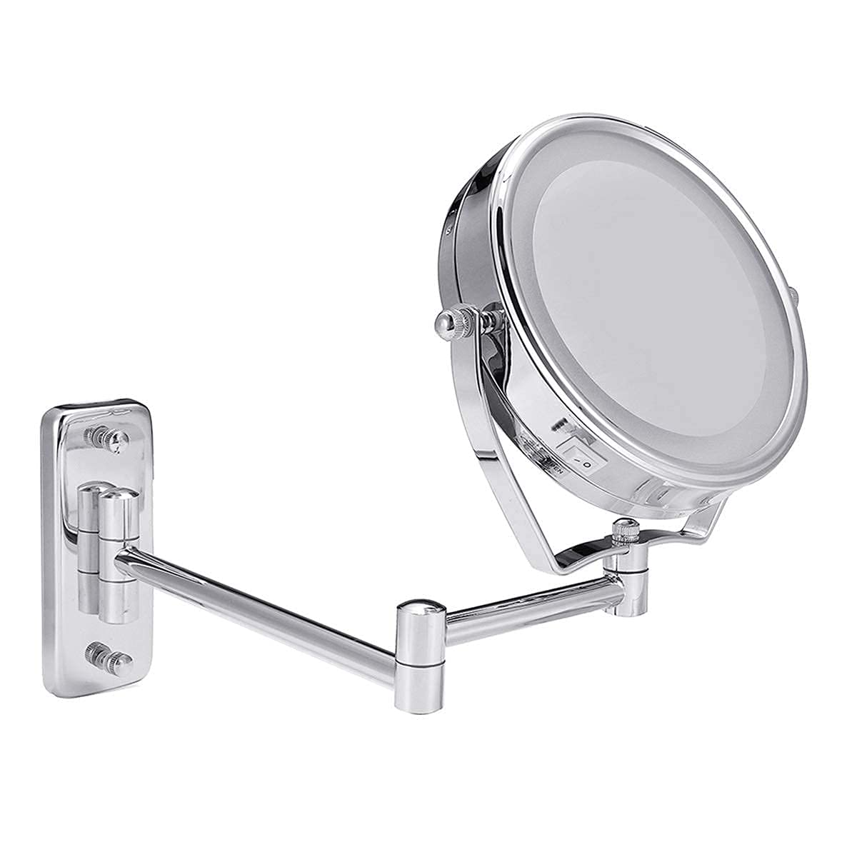 Miroir cosmétique à LED mural pour un maquillage parfait et un rasage précis au quotidien