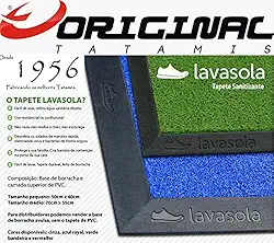 TAPETE SANITIZANTE BORRACHA PEQUENO (40X50CM)