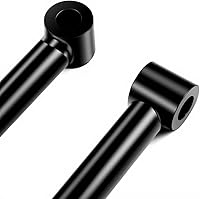 Vista 4 de Kit de bajada trasera de 10 pulgadas, puntales rígidos compatibles con Harley Dyna Sportster 883 1200 Wide Super Glide Street Bob (Negro)