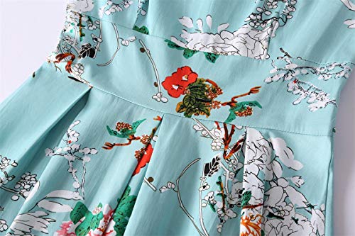 Image of MINTLIMIT Women's 1950s Retro Vintage Cocktail Party 3 /4 Sleeve Swing Dress