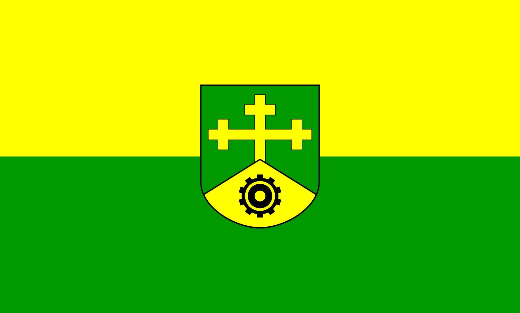 Drapeau Large Neufahrn b.Freising format paysage de 1.35m² pour mât