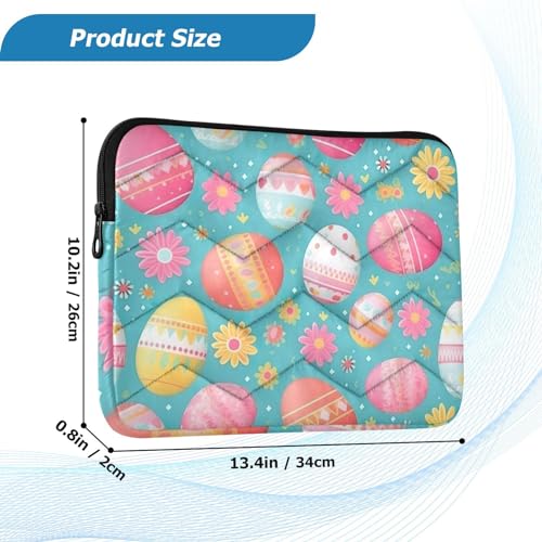 Funda para portátil 13-14 pulgadas estampado acuarela pascua miniatura 3